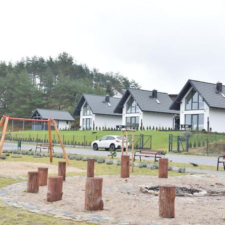 Domki U Zbyszka nad jeziorem Kiedrowice Zewnętrze zdjęcie